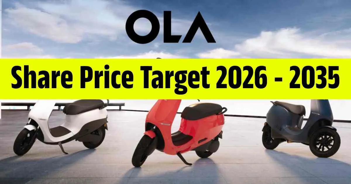 Ola Electric Mobility Share Price Target 2026, 2028, 2030, 2032, 2034, 2035